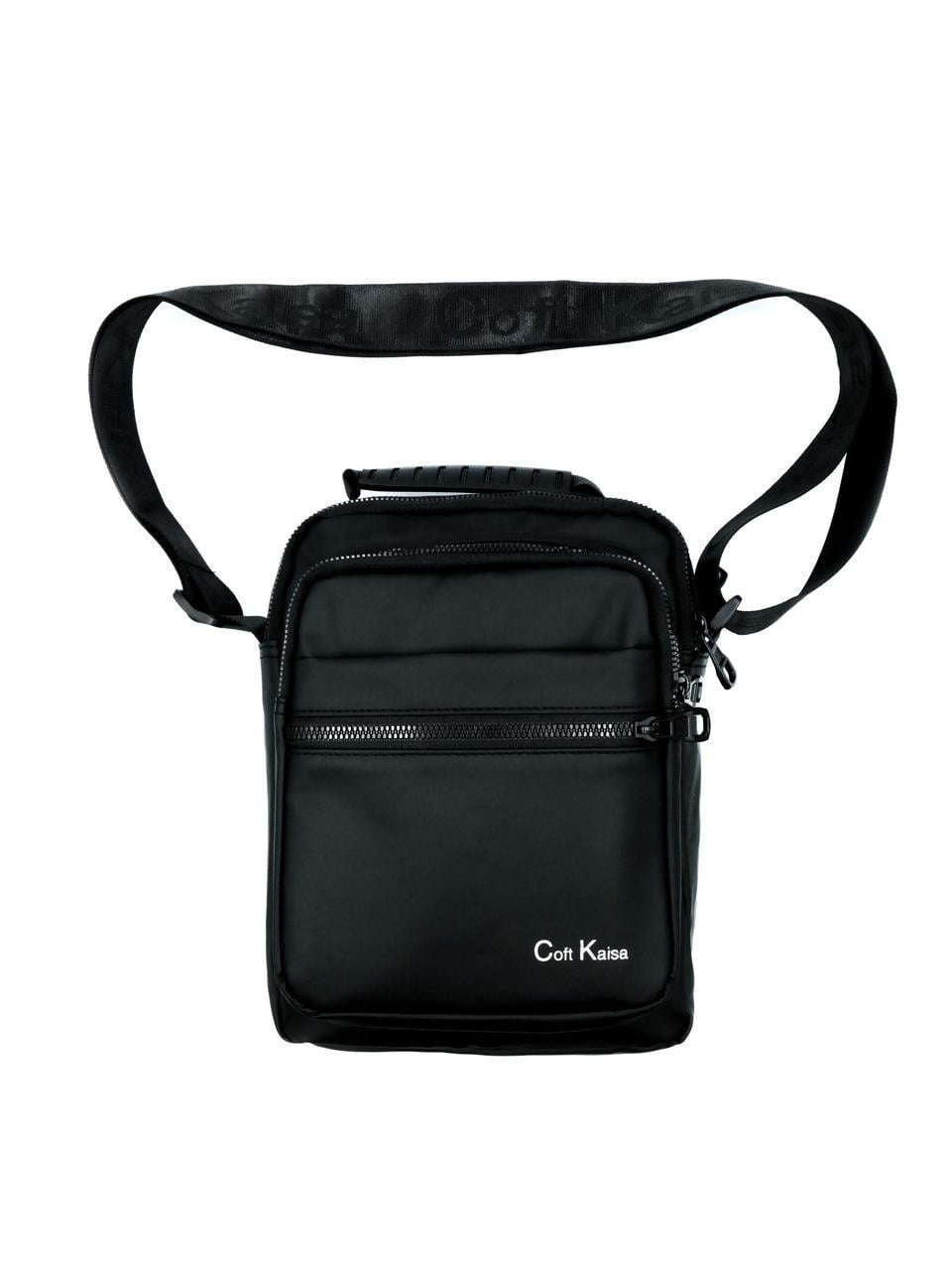 Сумка на плечо Weatro 27х21х11 см Черный (ssch-kit-0092)
