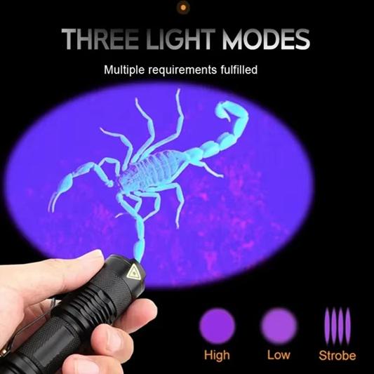 Фонарик ультрафиолетовый SK68 LED UV Flashlight 365/395nm 1хАА Portable Mini Lamp (ME0021153) - фото 6 Фонарик ультрафиолетовый SK68 LED UV Flashlight 365/395nm 1хАА Portable Mini Lamp (ME0021153) - фото 6