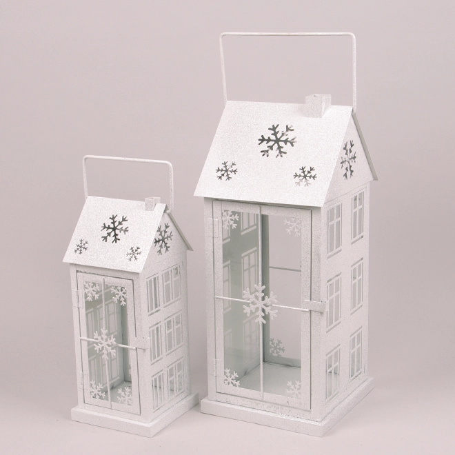 Комплект новогодних фонарей WJ1806-S-M POWDER 2 шт. Серебряный (36861) - фото 1 Комплект новогодних фонарей WJ1806-S-M POWDER 2 шт. Серебряный (36861) - фото 1