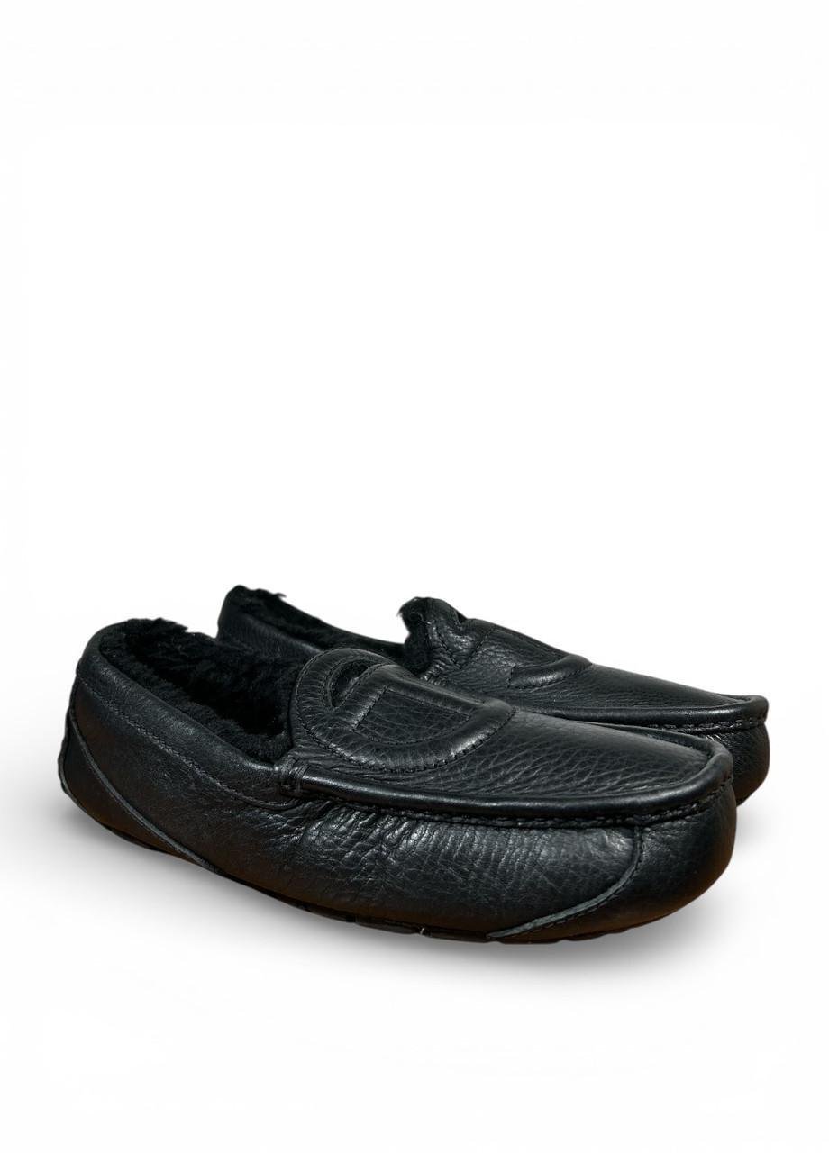 Мокасины UGG X TELFAR Loafer Crinkle s/n1127799 р. 38 US 5 23 см Черный (2872100437)
