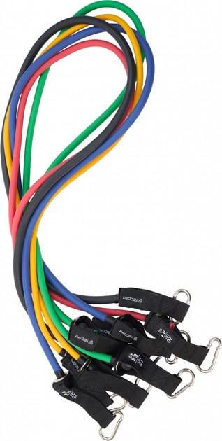 Набор трубчатых эспандеров TECOFIT 11 шт. (TOP1605013) - фото 3 Набор трубчатых эспандеров TECOFIT 11 шт. (TOP1605013) - фото 3