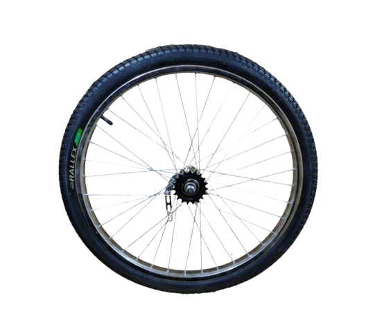 Колесо заднее в сборе для велосипеда 24" (2085844699)