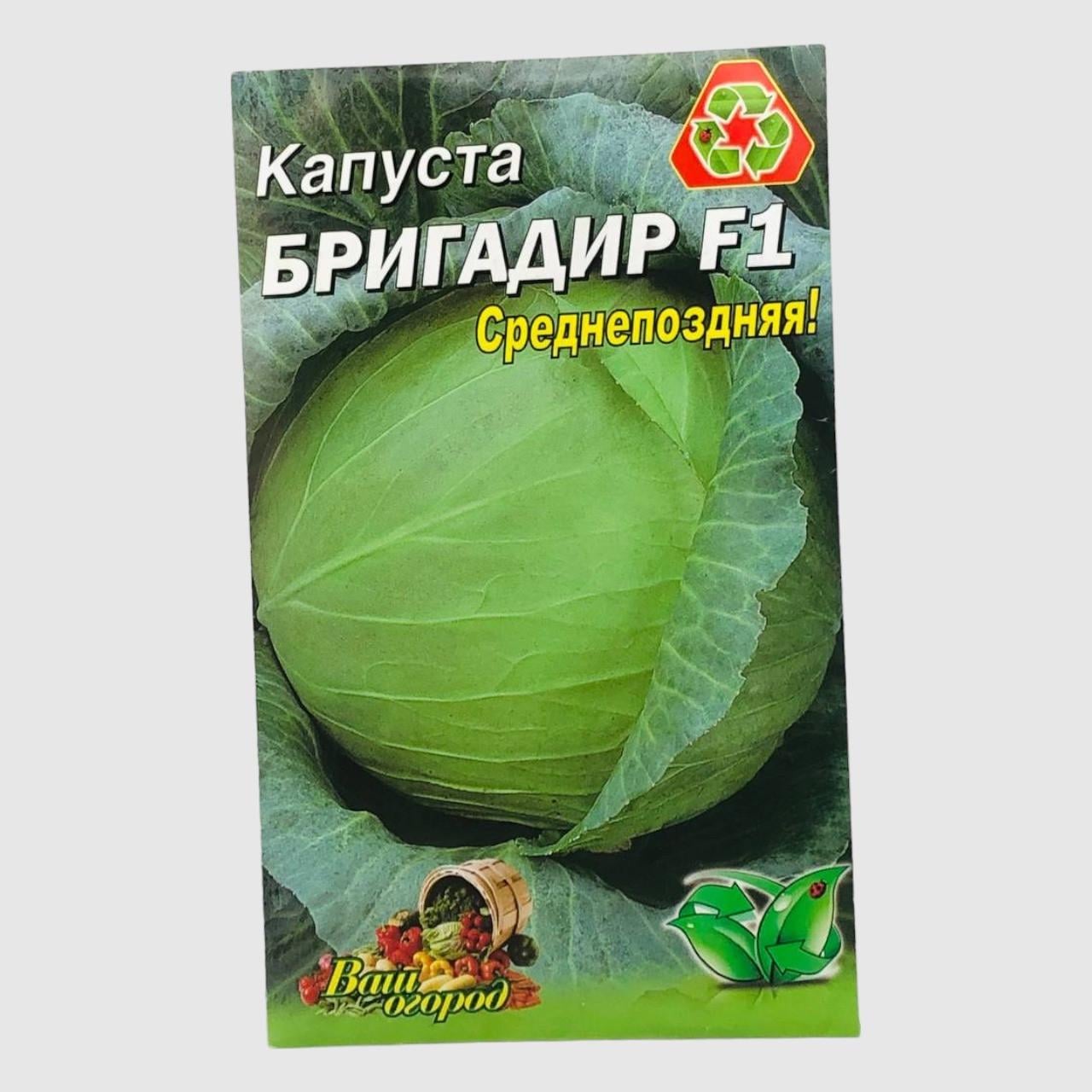 Насіння капусти Бригадир F1 3 г (34730)