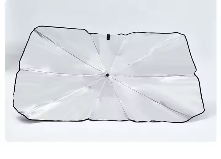 Шторка-парасолька Сонцезахисна на лобове скло авто 133x75 см (7016) - фото 5 Шторка-парасолька Сонцезахисна на лобове скло авто 133x75 см (7016) - фото 5