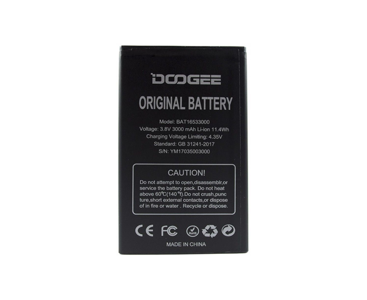 Акумулятор для телефону Doogee X9/X9 Pro BAT16533000 3000 mah (740567514)