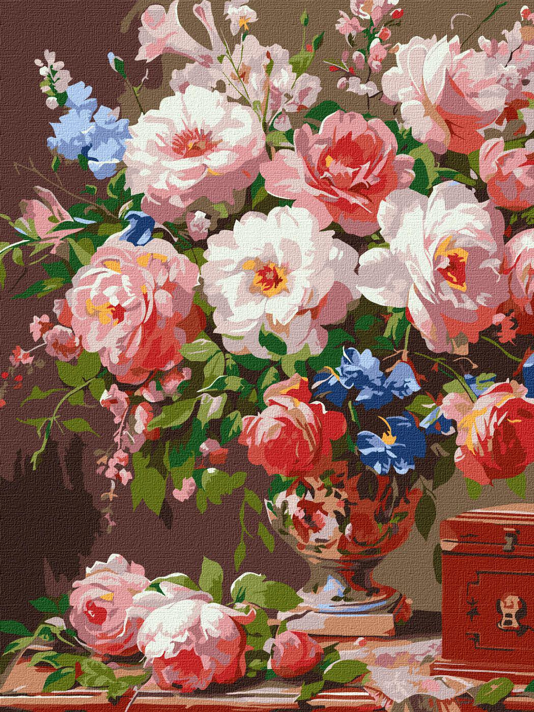 Набір для розпису по номерах Ideyka Палітра природи КНО3280 30x40 см (MTT-185526)