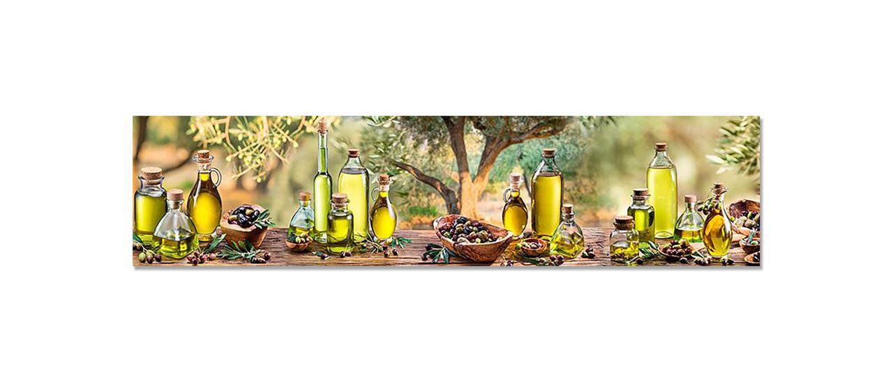 Наліпка вінілова на кухню Zatarga Маслини 600х2500 мм (1274515510)