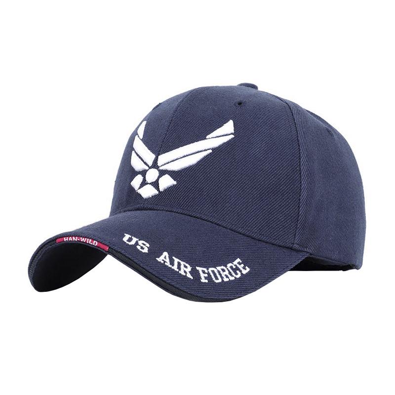 Бейсболка Han-Wild US Air Force Blue авиационный корпус бейсбольная кепка