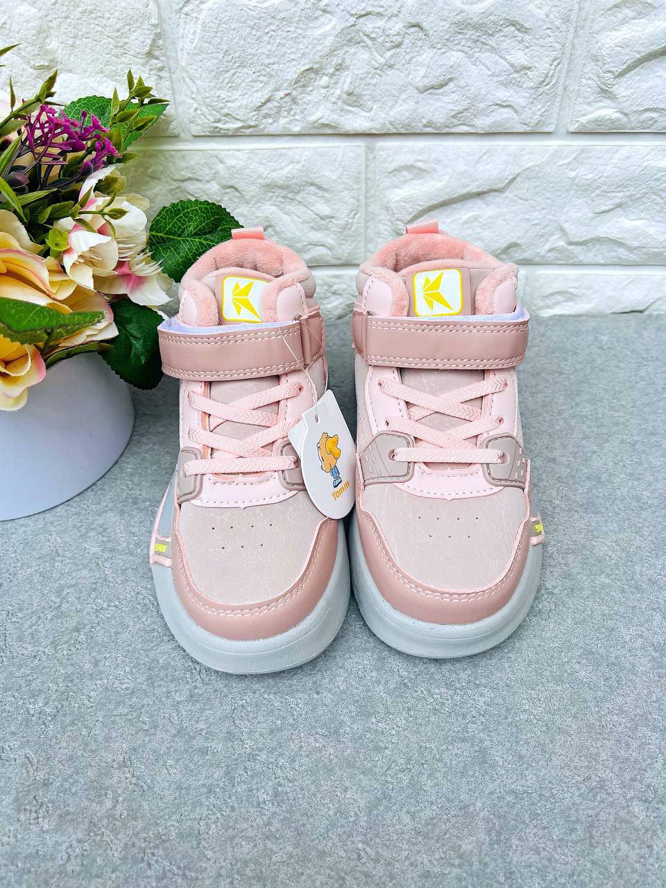 Кросівки-хайтопи для дівчинки ТОМ.М 1694 р. 32 20,5 см (1694-1) - фото 2 Кросівки-хайтопи для дівчинки ТОМ.М 1694 р. 32 20,5 см (1694-1) - фото 2