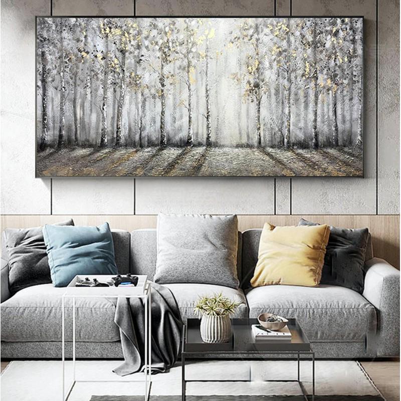 Картина на холсте ArtSale Пейзаж 50х100 см ntrl0049