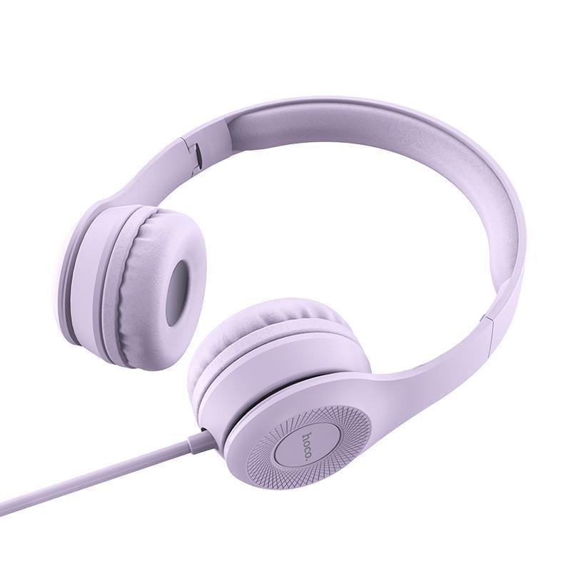 Наушники Hoco with mic Graceful Charm W21