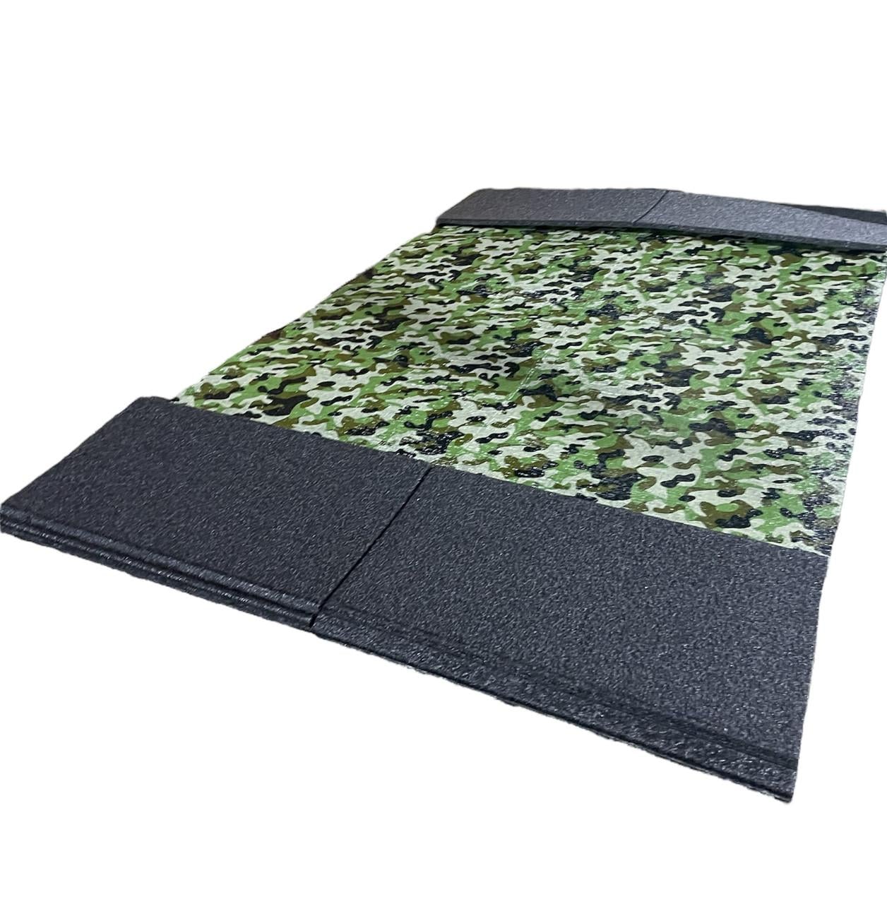 Коврик туристический Termoizol складной толщина 10 мм 50х208 см Серый/Хаки