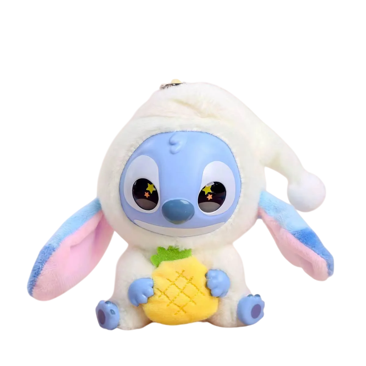 М'яка іграшка-брелок Labubu Стіч з ананасом