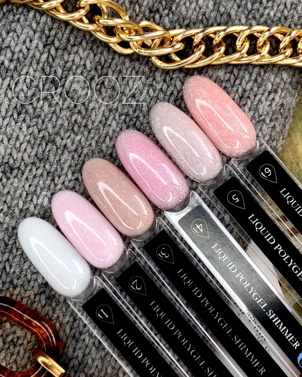 Полігель рідкий Crooz Shimmer Liquid Polygel №03 30 мл - фото 6 Полігель рідкий Crooz Shimmer Liquid Polygel №03 30 мл - фото 6