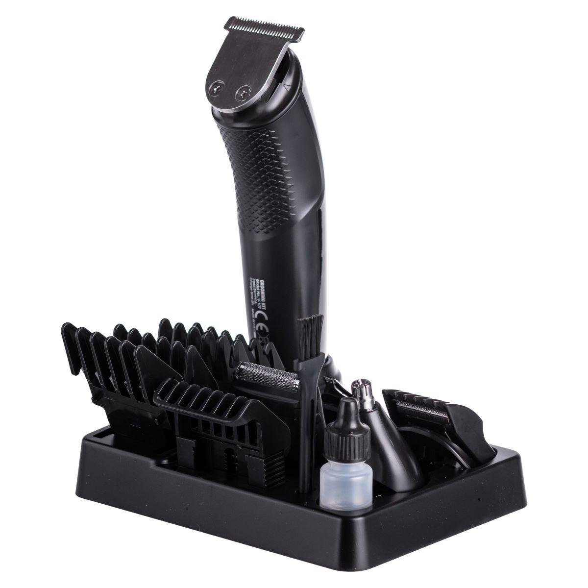 Набір для стрижки VGR V-107 волосся 5в1 машинка/триммер/бритва (7361) - фото 7 Набір для стрижки VGR V-107 волосся 5в1 машинка/триммер/бритва (7361) - фото 7