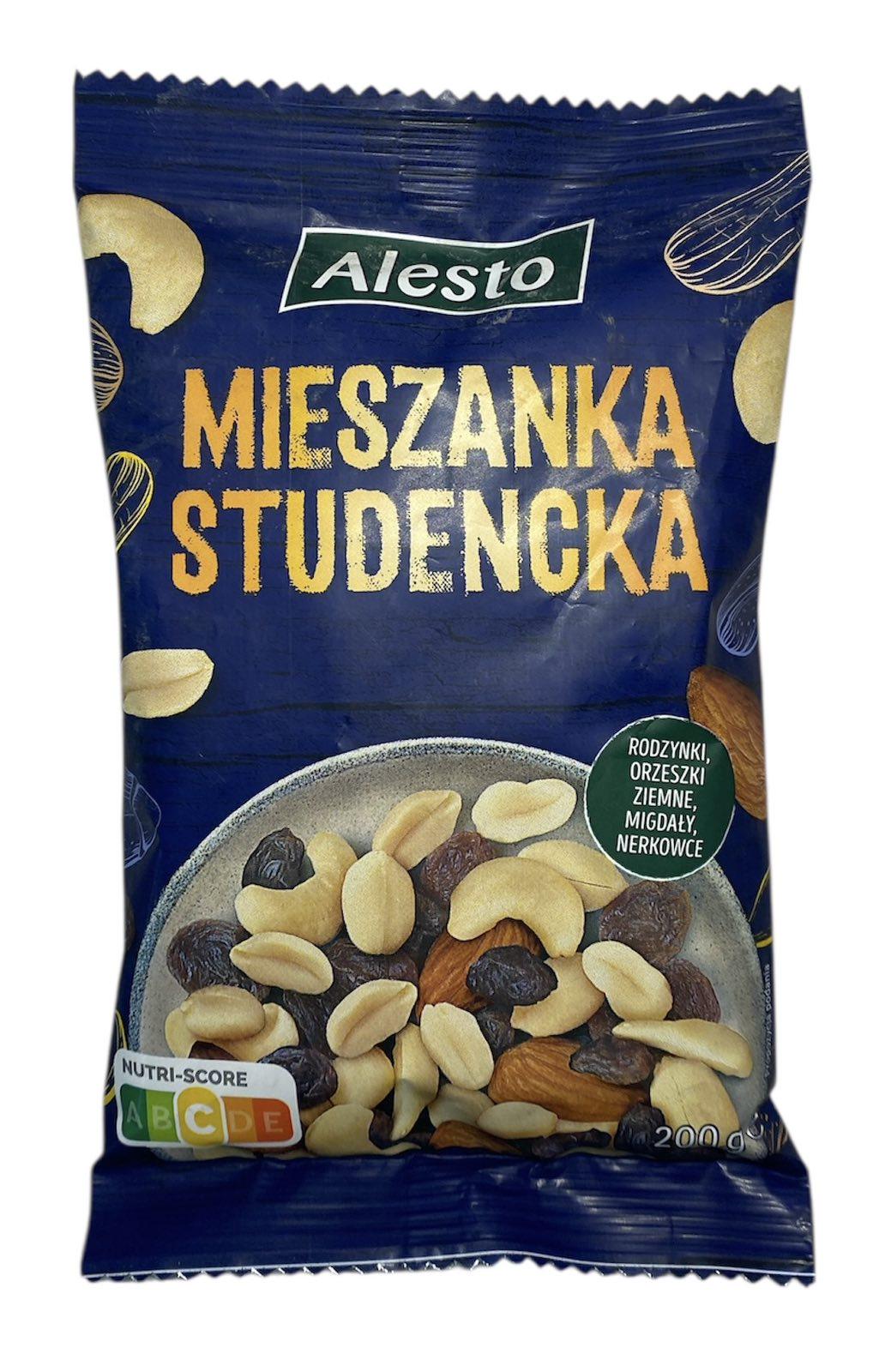 Орехи и сухофрукты Alesto Mieszanka Studencka Mix 200 г (60878)