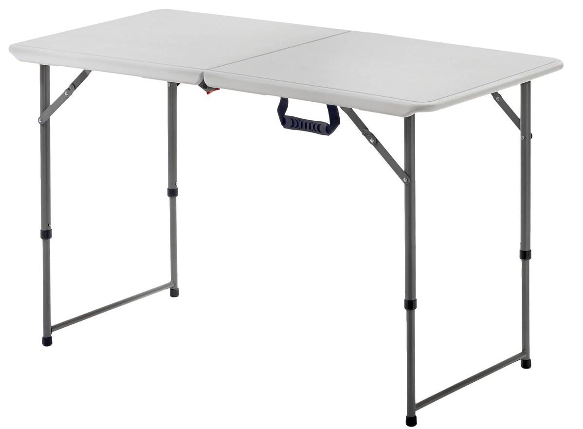 Стол туристический садовый MALATEC раскладной 120 см Белый (10195728)