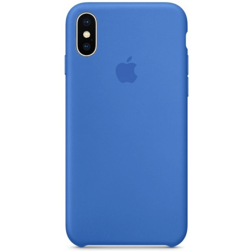 Чохол GoVern Silicone Case для Apple iPhone X/XS Royal Blue - фото 1