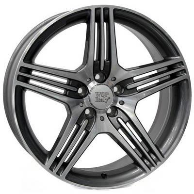 Диски на авто WSP Italy W768 R17 W8 PCD5x112 ET47 DIA66.6 Anthracite Polished