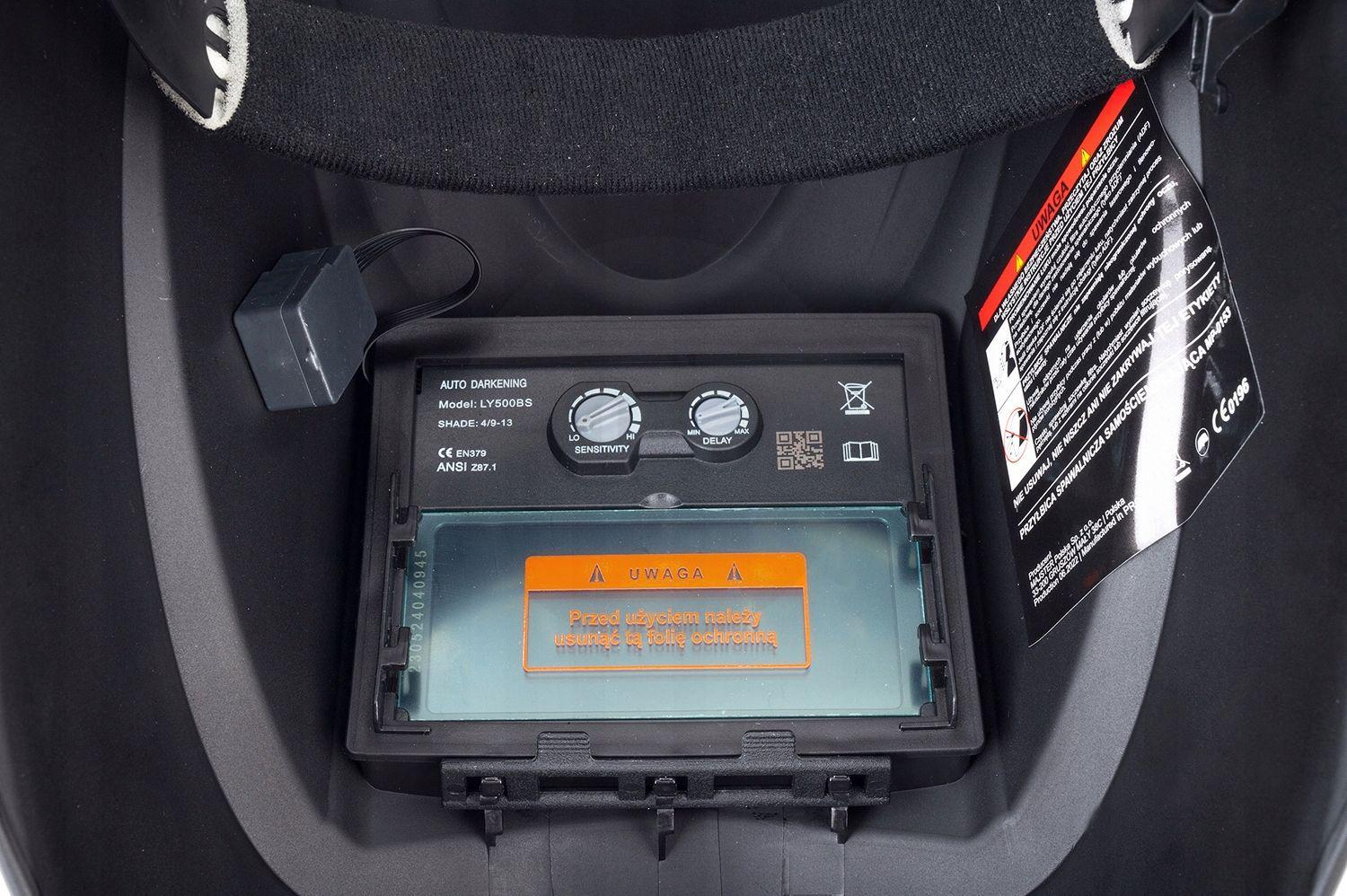 Сварочный шлем MAJSTER POLSKA MP0153 с автозатемнением - фото 10 Сварочный шлем MAJSTER POLSKA MP0153 с автозатемнением - фото 10