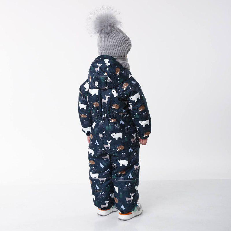 Детский зимний комбинезон с капюшоном DoRechi Аполло Арктика 86 см Синий (21491) - фото 3