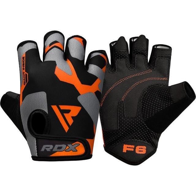Рукавички для фітнесу RDX F6 Sumblimation S Orange (3070022309) Рукавички для фітнесу RDX F6 Sumblimation S Orange (3070022309)