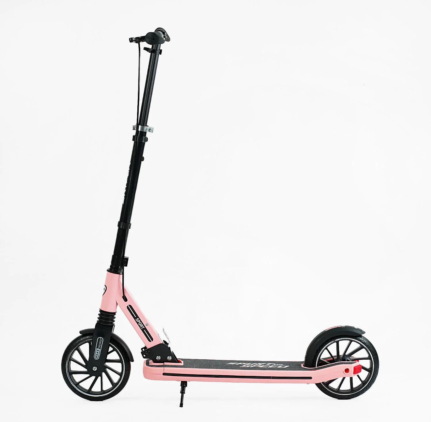 Самокат двухколесный Skyper YF-93711/4 передний амортизатор/ручной тормоз/в коробке/колеса PU 200 мм (24988658)