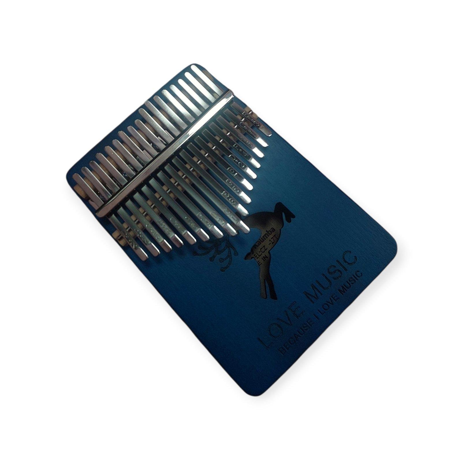 Калімба Благородний олень Синій (K-17-11S)