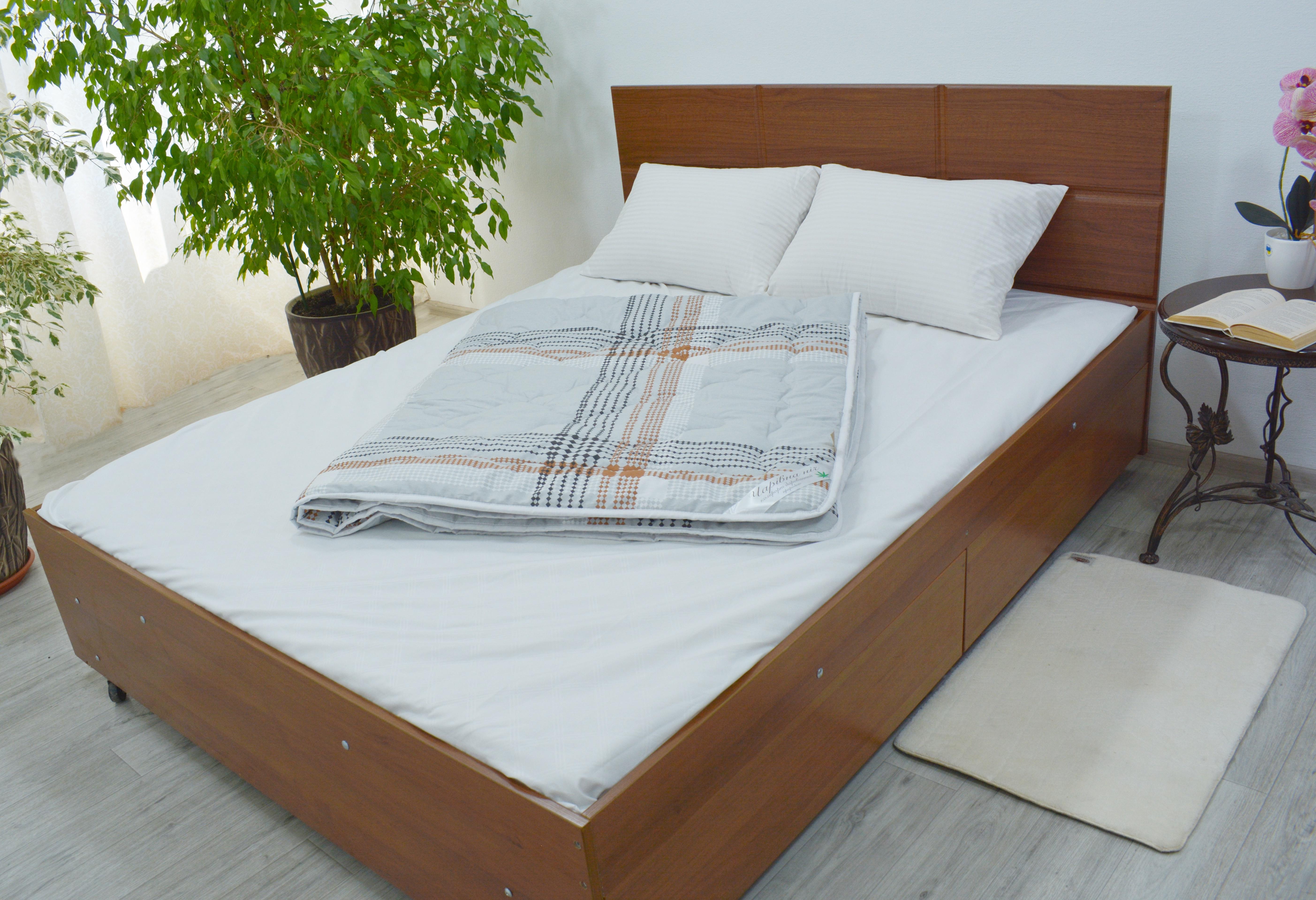 Одеяло конопляное Чарівна ніч Горес летнее сатин 200x210 см (24868655) - фото 3