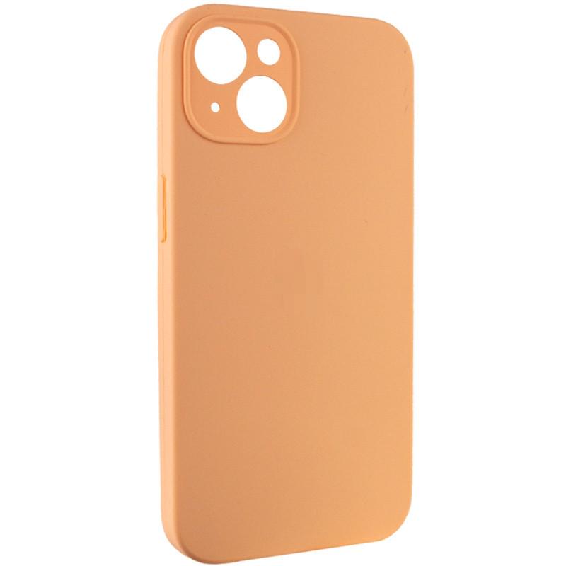 Протиударний Чохол Silicone Case Full Camera Protective (AA) для Apple iPhone 14 (6.1") Помаранчевий / Cantaloupe - фото 2