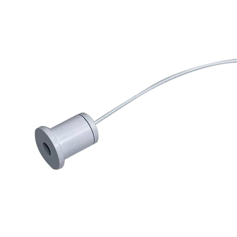 Комплект із троса 2,5 м d 1,2 мм та фіксаторів Білий (51301) - фото 4 Комплект із троса 2,5 м d 1,2 мм та фіксаторів Білий (51301) - фото 4