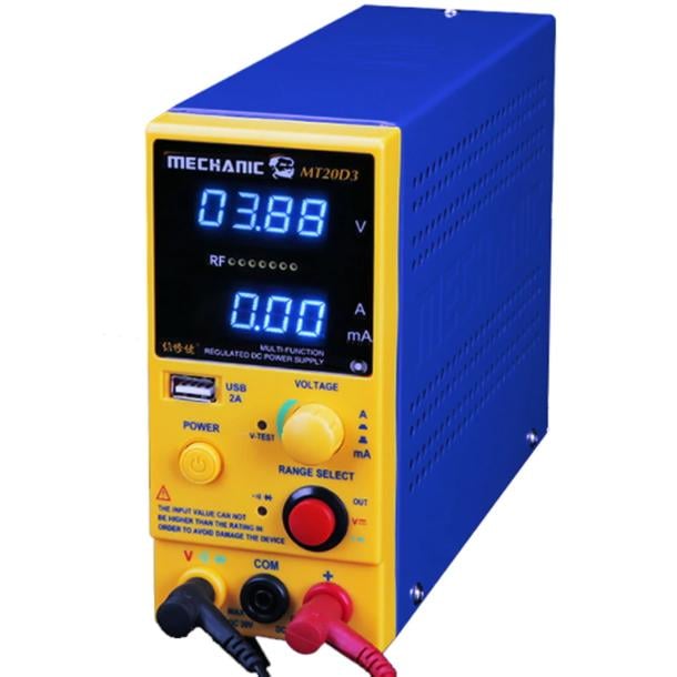 Блок живлення Mechanic MT20D3 0-20V/3A/50-60Hz