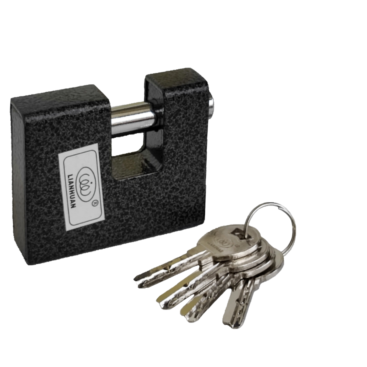 Замок навесной П-образный лазер 90 мм (29864)