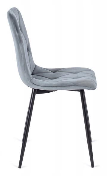 Комплект стульев Homart 4 шт. DC-281 велюр Серый (9887) - фото 7 Комплект стульев Homart 4 шт. DC-281 велюр Серый (9887) - фото 7