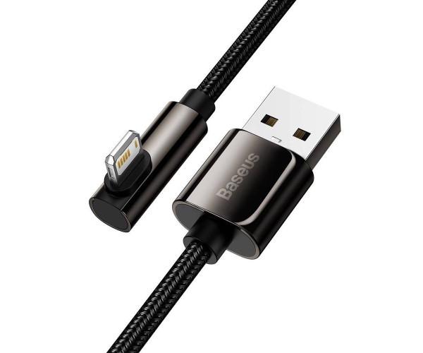 Кабель Baseus CALCS-01 USB Lightning Data 2,4 A 1 м Black - фото 2