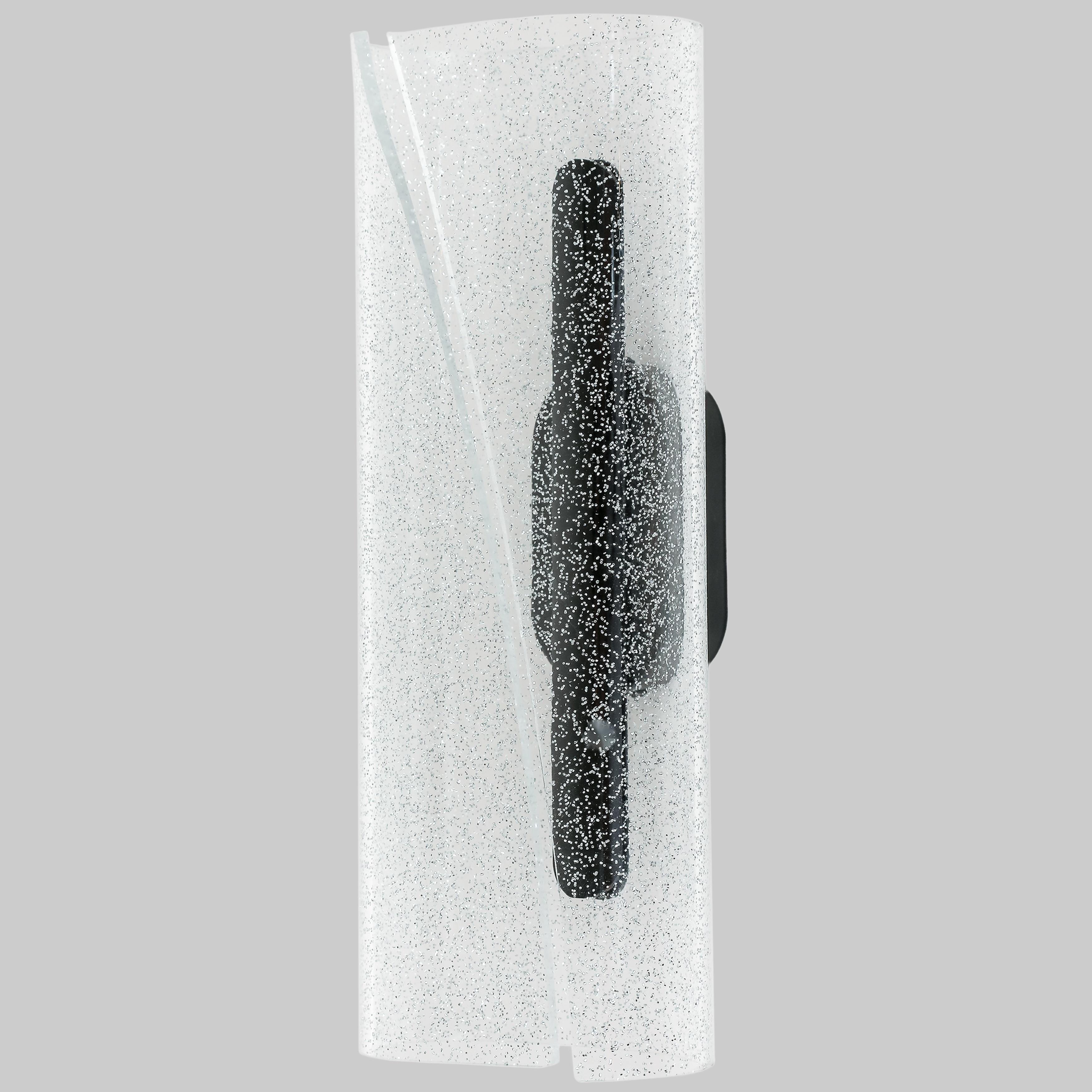 Світильник/бра настінний з блискітками 5W Чорний (74-W2503 BK)