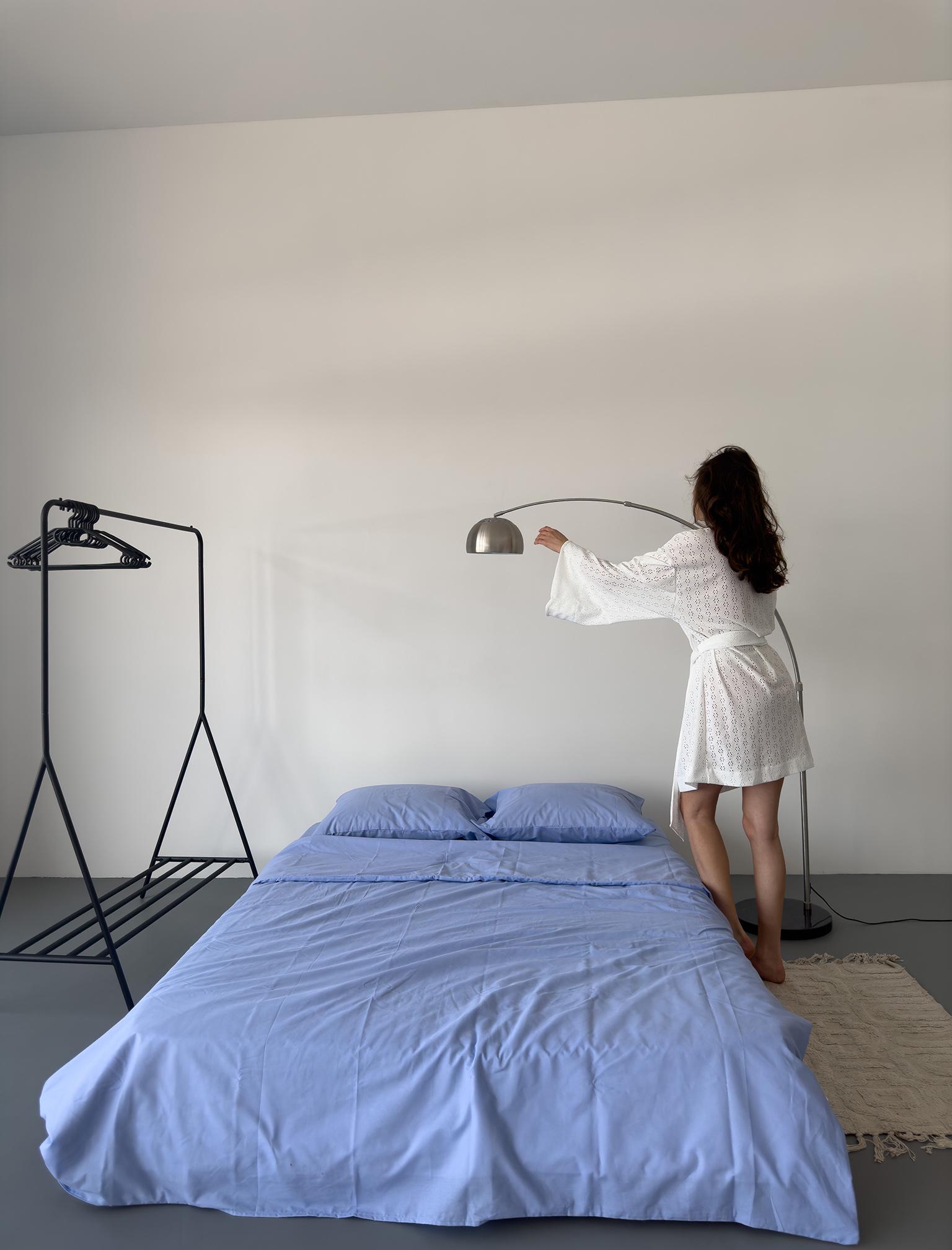 Комплект постельного белья семейный Amore Glux-1056 бязь Голубой (KPB-As-GLux-1056(50x70) - фото 8 Комплект постельного белья семейный Amore Glux-1056 бязь Голубой (KPB-As-GLux-1056(50x70) - фото 8