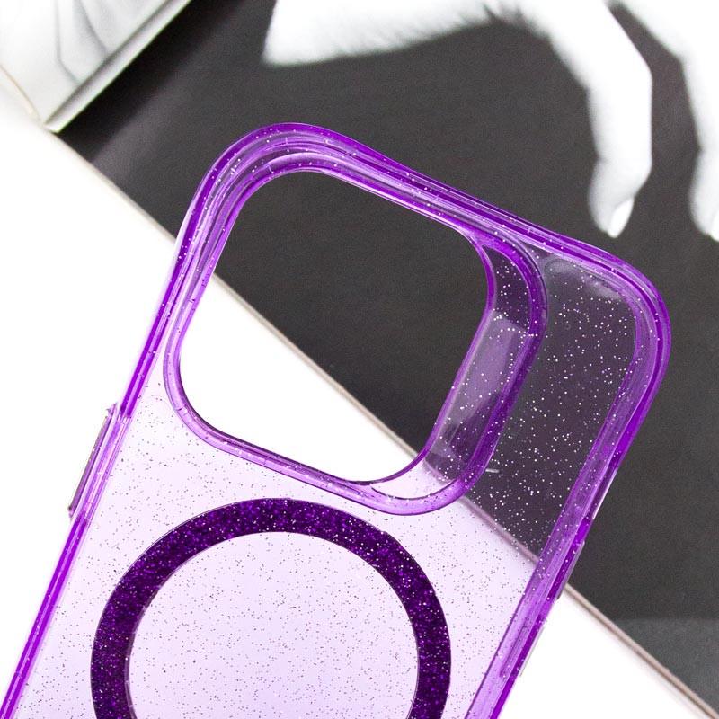 Протиударний Чохол TPU Radiance with MagSafe для Apple iPhone 12 Pro Max (6.7") Purple - фото 3