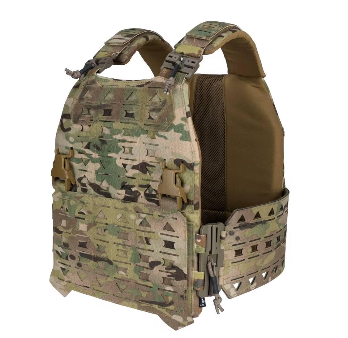 Разгрузка тактическая Toptacpro жилет-плитоноска с быстрым сбросом 500D Нейлон Multicam