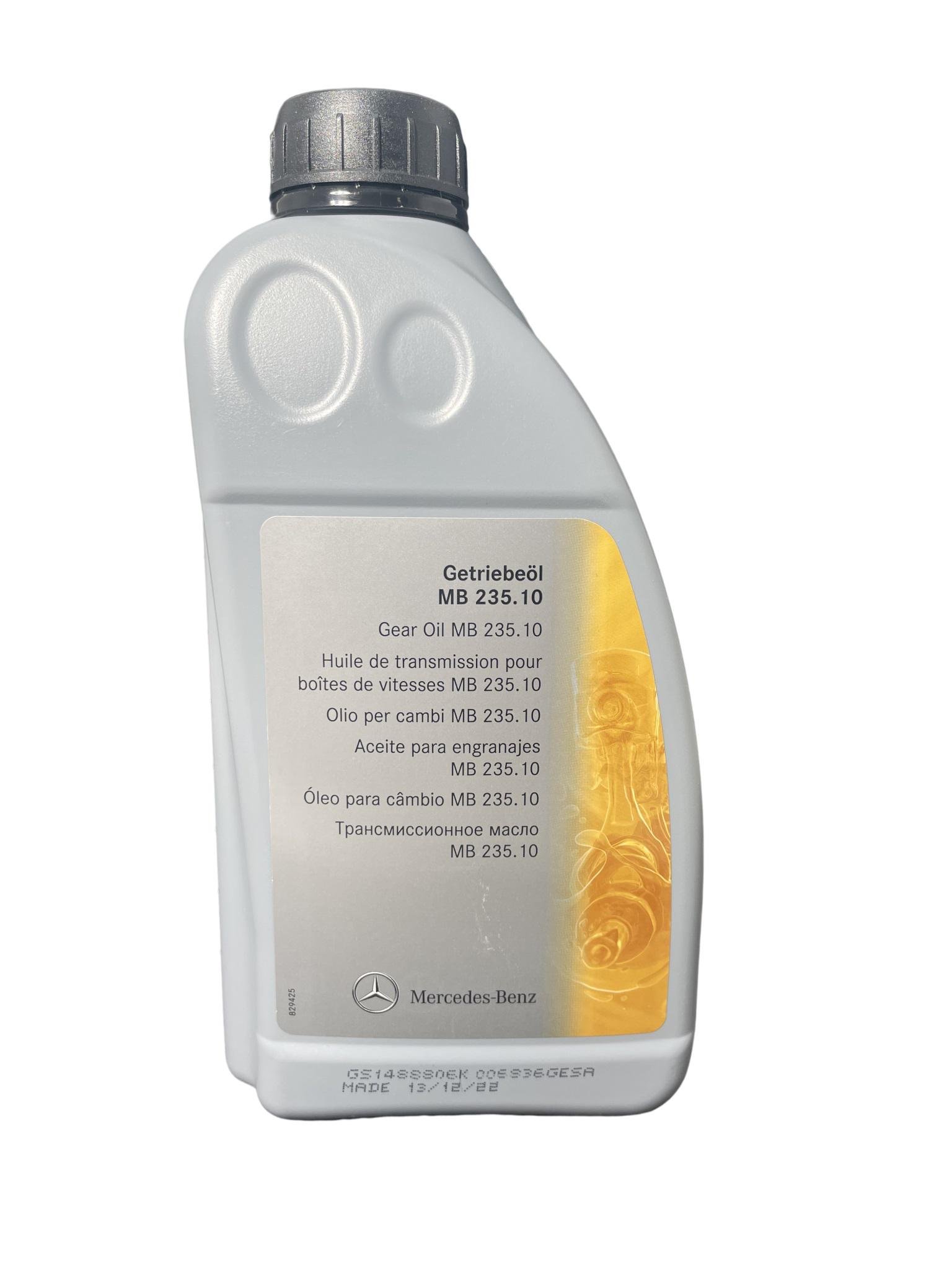 Трансмісійна олива Mercedes-Benz 235.10 Gear Oil 75W-85 1 л (A001989840309)