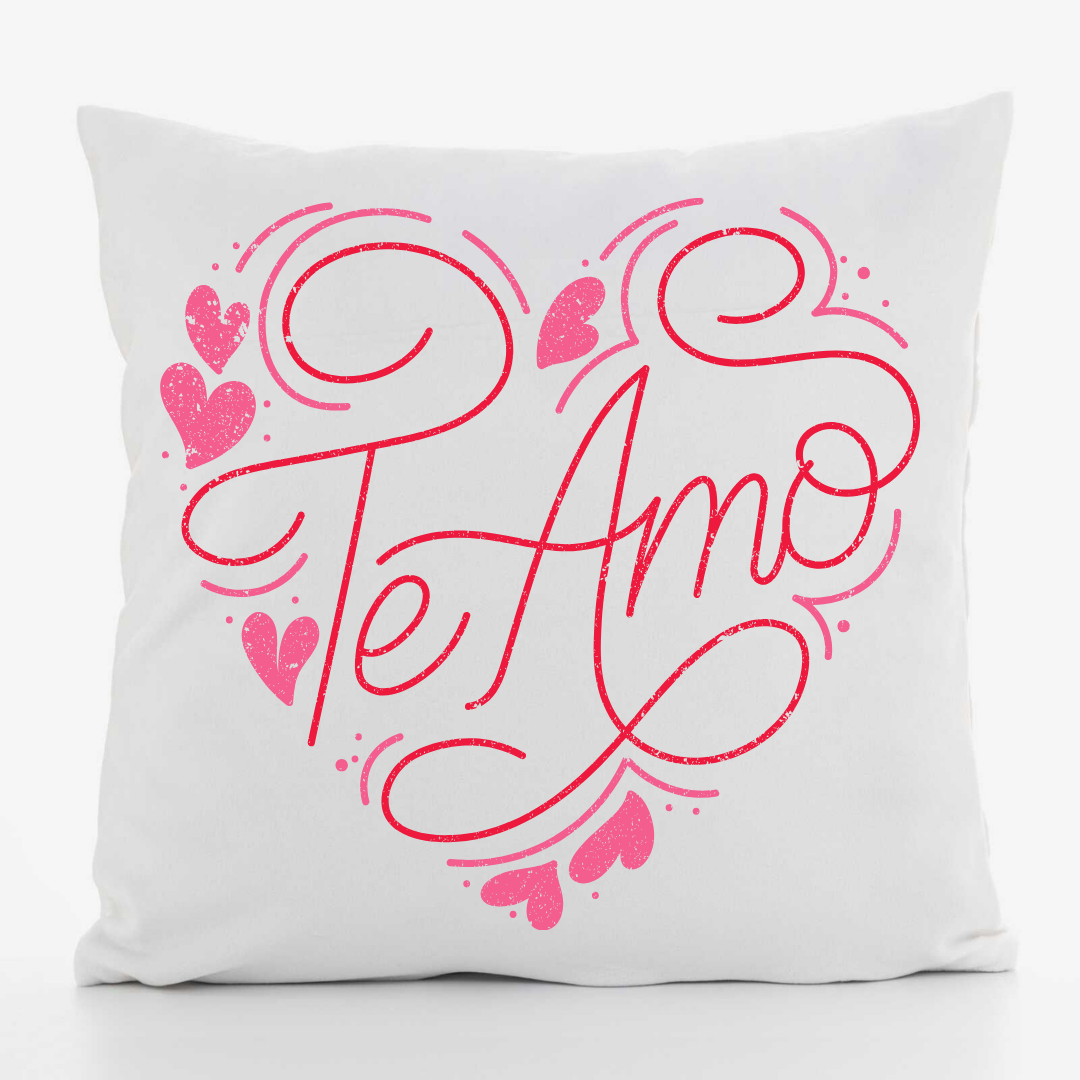 Подушка декоративна з принтом Te Amo габардин 30х30 см (1275) Подушка декоративна з принтом Te Amo габардин 30х30 см (1275)