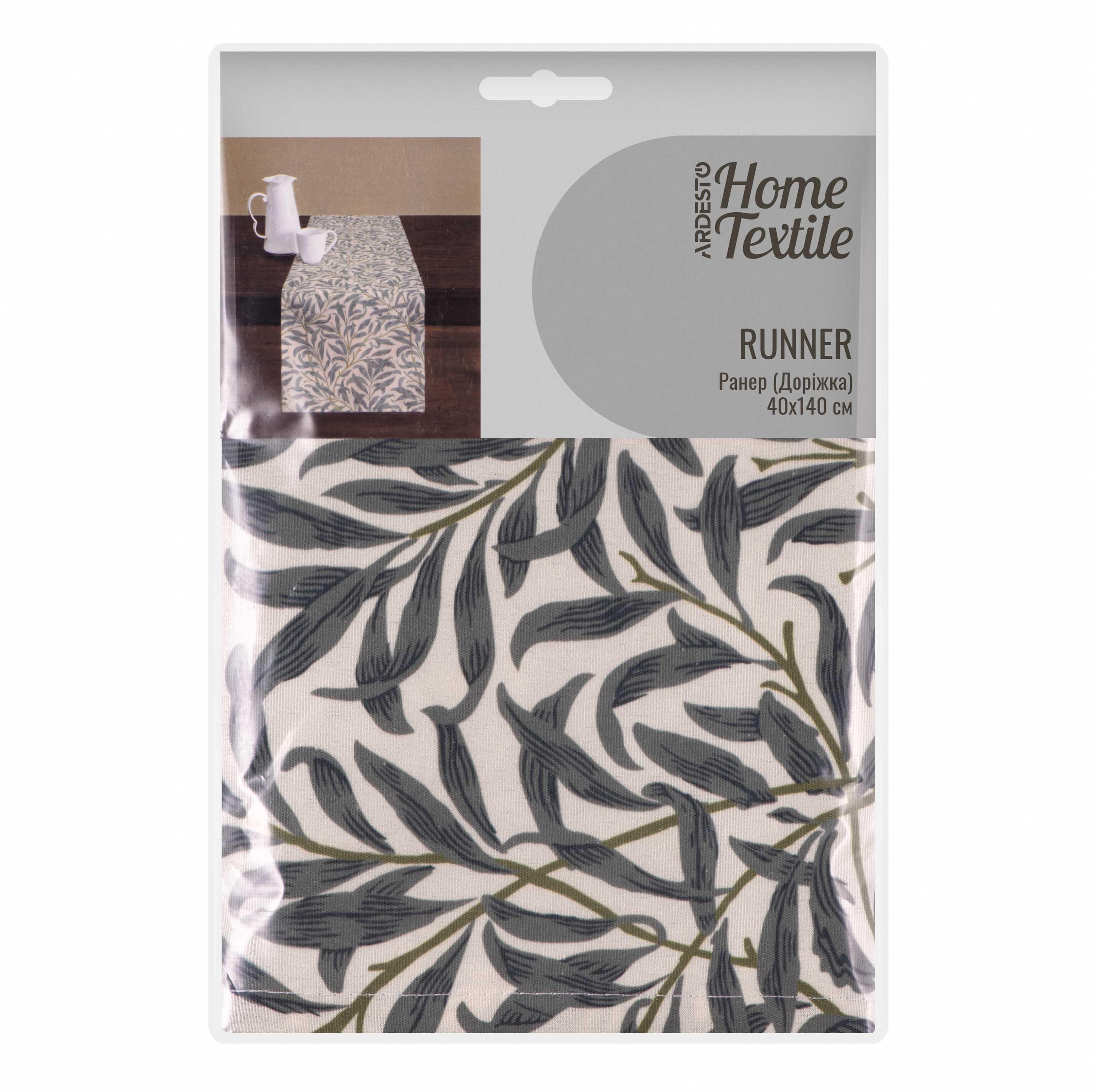 Ранер Ardesto Leaves 40х140 см (ART01LV)