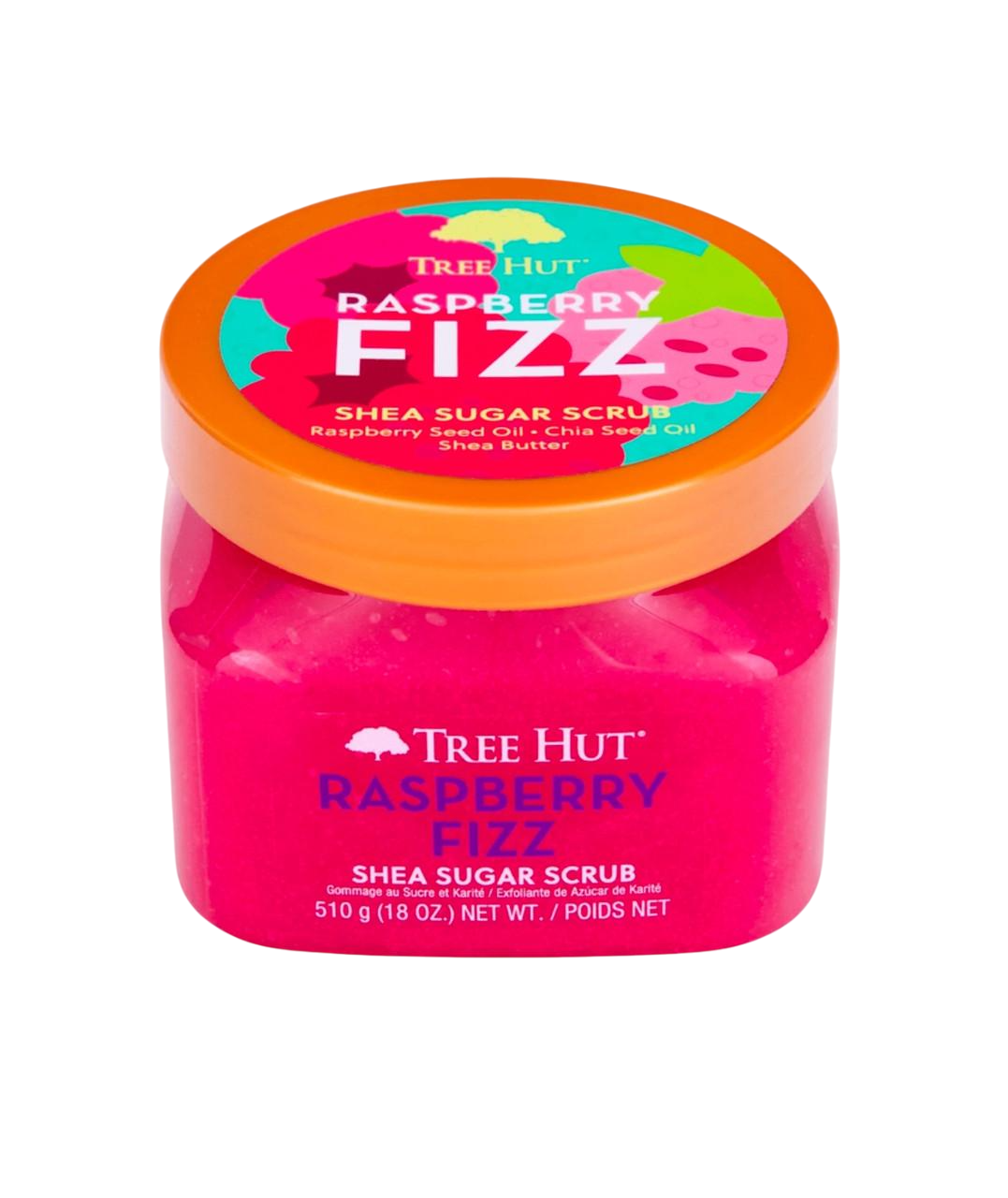Скраб для тела Tree Hut Raspberry Fizz Sugar Scrub 510 г (3173)
