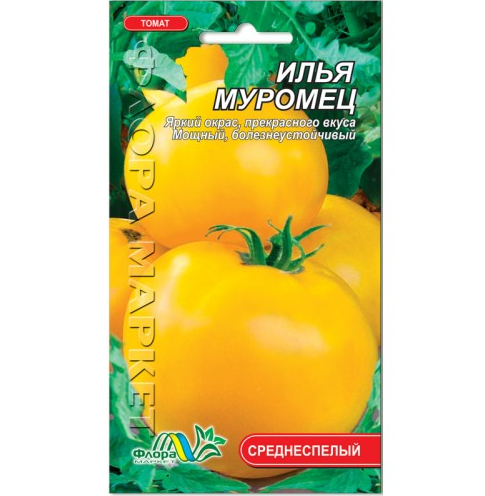 Семена томата Илья Муромец желтый среднеспелый 0,1 г (25916)