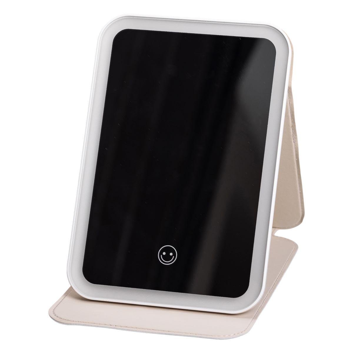 Зеркало с подсветкой настольное складное HP-10-8AV 19,5х13,5 см (A-033799) Зеркало с подсветкой настольное складное HP-10-8AV 19,5х13,5 см (A-033799)