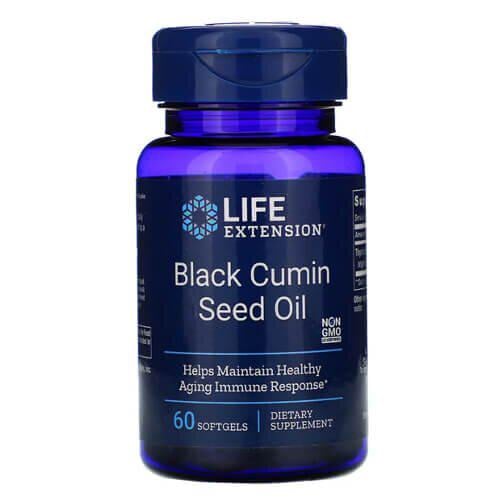 Черный тмин Life Extension Black Cumin Seed Oil 60 Softgels (LEX-17096)