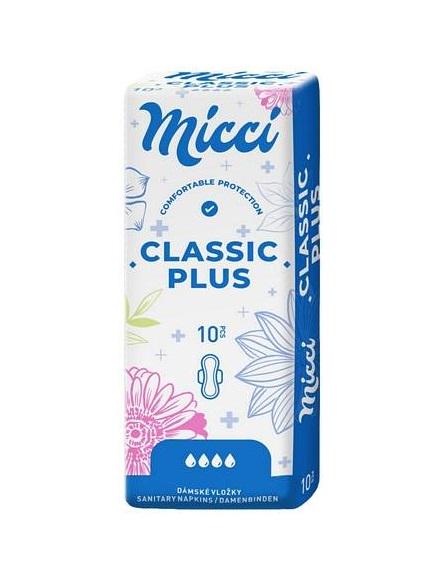Гигиенические прокладки Micci Classic Plus 4 капли 10 шт. (300638) Гигиенические прокладки Micci Classic Plus 4 капли 10 шт. (300638)