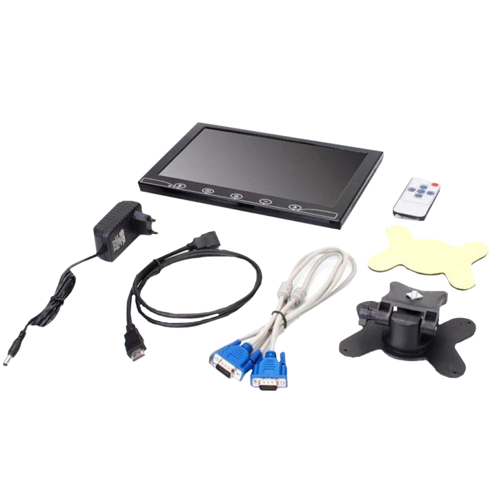 Монітор РК автомобільний 10,1" AV/VGA/HDMI/BNC (2993149332)