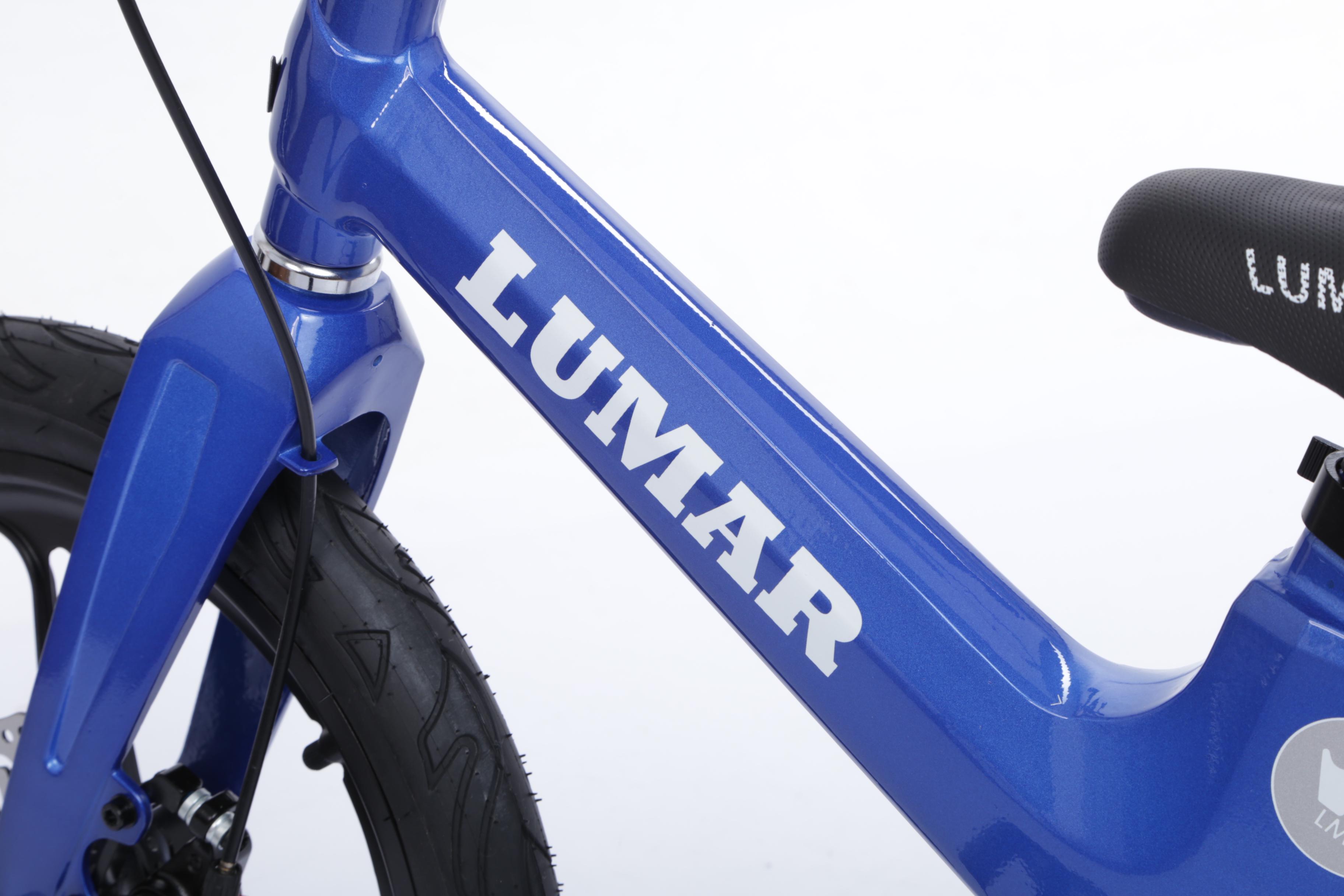 Магнієвий дитячий велосипед LUMAR 16'' Синій перламутр (1604) - фото 7