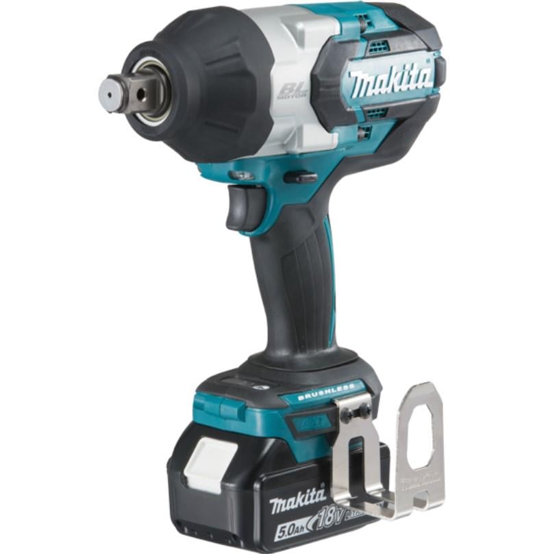 Акумуляторний ударний Електрогайковерт Makita DTW1001RTJ LXT (18В, 1050Нм, 3/4 ") + 2 АКБ, Кейс Makpac 3, Зарядний пристрій DC18RC (4253)